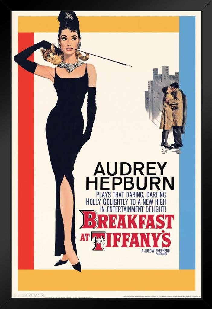 Original movie poster for Breakfast at Tiffany's