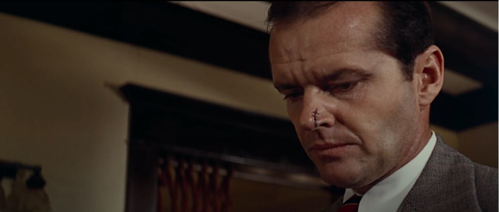 Jack Nicholson hears the terrible secret
